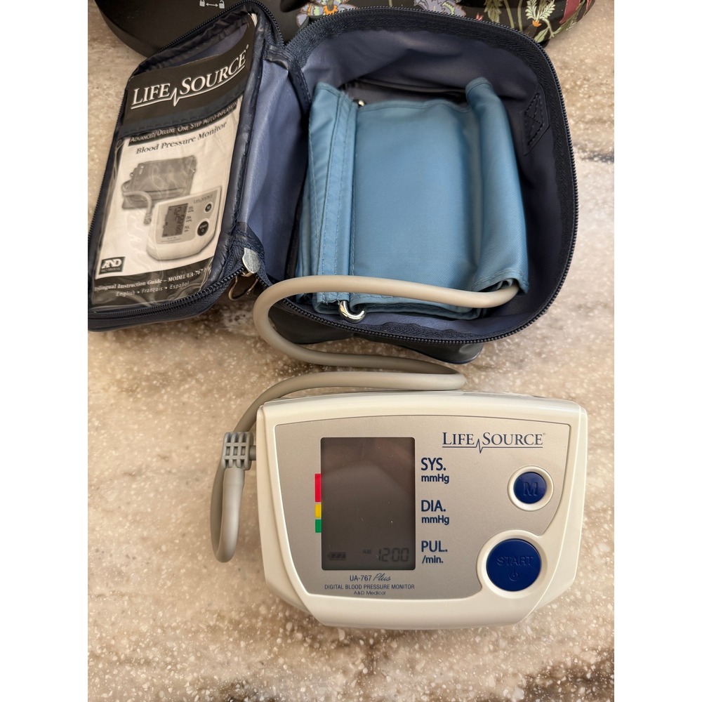 Life Source Battery Operated Blood Pressure machine and Cuff